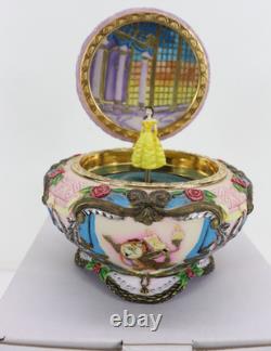 Vintage 1991 Disney Belle Beauty & the Beast Music Box withOriginal Package