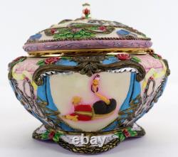 Vintage 1991 Disney Belle Beauty & the Beast Music Box withOriginal Package