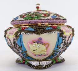 Vintage 1991 Disney Belle Beauty & the Beast Music Box withOriginal Package