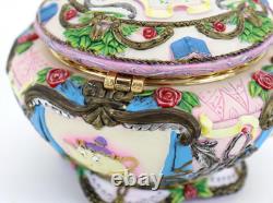 Vintage 1991 Disney Belle Beauty & the Beast Music Box withOriginal Package