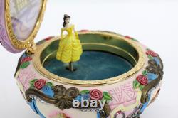 Vintage 1991 Disney Belle Beauty & the Beast Music Box withOriginal Package
