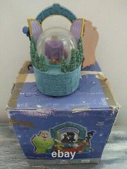 Vintage 1991 Disney Store Beauty And The Beast Musical Dancing Snowglobe