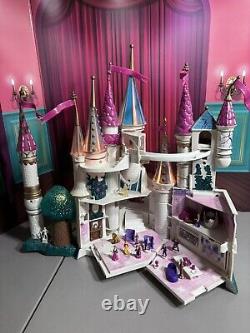 Vintage 1998 Trend Masters Beauty & The Beast Castle Lights Up Complete Figures