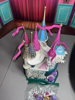 Vintage 1998 Trend Masters Beauty & The Beast Castle Lights Up Complete Figures