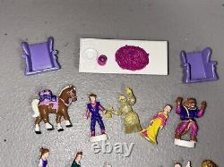 Vintage 1998 Trend Masters Beauty & The Beast Castle Lights Up Complete Figures