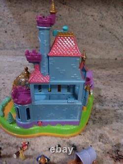 Vintage Bluebird Disney 1997 Polly Pocket Beauty & The Beast Magical Castle
