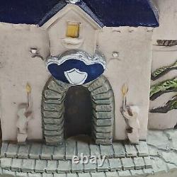 Vintage Disney Beauty And The Beast Musical Snow Globe With Box & Paperwork