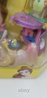 Vintage Disney Beauty & Beast Belle Portrait Playcase Mini Doll Set 1999 NIB