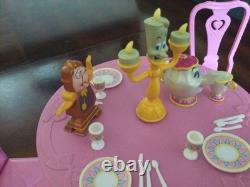 Vintage Disney Beauty & The Beast Enchanted Musical Table