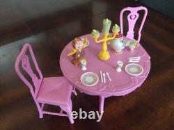 Vintage Disney Beauty & The Beast Enchanted Musical Table