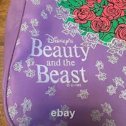 Vintage Disney Beauty and the Beast Belle Backpack Pyramid Rare