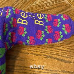 Vintage Disney Beauty and the Beast Sherpa Jacket & Mittens- Kids 5/6 RARE