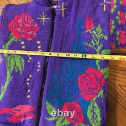 Vintage Disney Beauty and the Beast Sherpa Jacket & Mittens- Kids 5/6 RARE