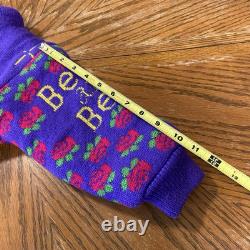 Vintage Disney Beauty and the Beast Sherpa Jacket & Mittens- Kids 5/6 RARE