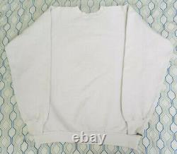 Vintage Disney Beauty and the Beast Sweatshirt Crewneck Mens XL White Movie 90s