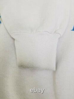 Vintage Disney Beauty and the Beast Sweatshirt Crewneck Mens XL White Movie 90s