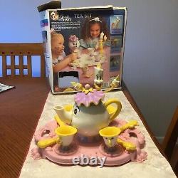 Vintage Disney Beauty and the Beast Tea set