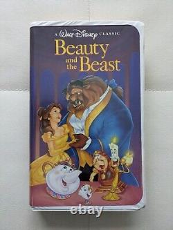 Vintage Disney Black Diamond Beauty and the Beast vhs Tape 1992 Tested Rare