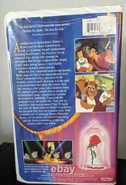 Vintage Disney Black Diamond Beauty and the Beast vhs Tape 1992 Tested Rare