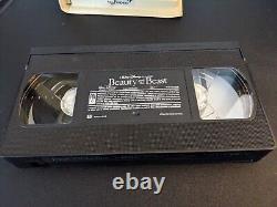 Vintage Disney Black Diamond Beauty and the Beast vhs Tape 1992 Tested Rare