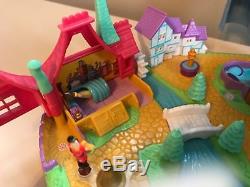 Vintage Disney Polly Pocket Beauty and The Beast Castle Bluebird Complete 1997