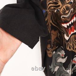 Vintage Disney Store Beauty And The Beast Wolves T-Shirt Single Stitch Size XXL