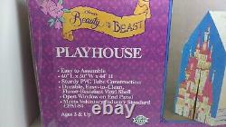 Vintage Disney's Beauty And The Beast Playhouse 1990s Rare New Sealed