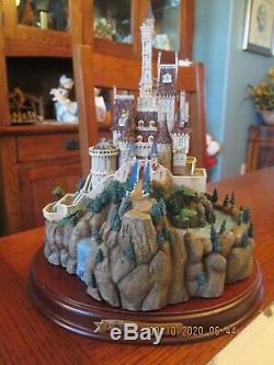 Vintage Disney's Beauty & The Beast Wdcc Enchanted Places The Beast's Castle