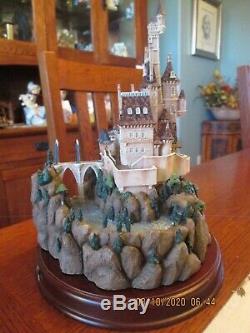 Vintage Disney's Beauty & The Beast Wdcc Enchanted Places The Beast's Castle