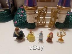 Vintage Polly Pocket Disney Beauty And The Beast Castle Trendmasters RARE
