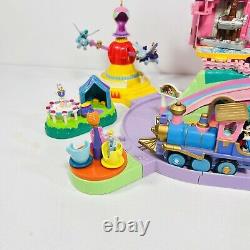 Vintage Polly Pocket Disney Magic Kingdom Castle Playset Mickey In Box 2000