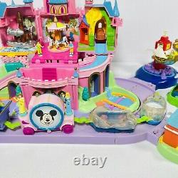 Vintage Polly Pocket Disney Magic Kingdom Castle Playset Mickey In Box 2000