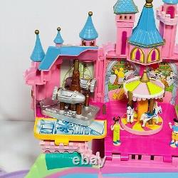 Vintage Polly Pocket Disney Magic Kingdom Castle Playset Mickey In Box 2000