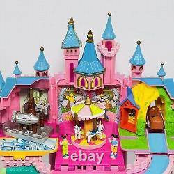 Vintage Polly Pocket Disney Magic Kingdom Castle Playset Mickey In Box 2000