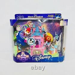 Vintage Polly Pocket Disney Magic Kingdom Castle Playset Mickey In Box 2000