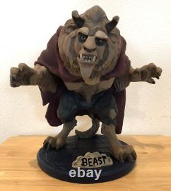 Vintage Rare Disney Beauty And The Beast Maquettes Figurines Le 150/500 With Box