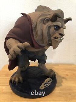 Vintage Rare Disney Beauty And The Beast Maquettes Figurines Le 150/500 With Box