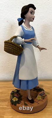Vintage Rare Disney Beauty And The Beast Maquettes Figurines Le 150/500 With Box