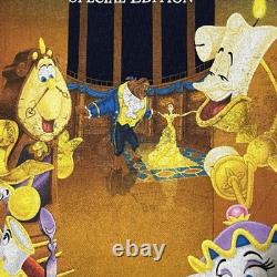 Vintage Rare Disney Beauty And The Beast Movie Promo Scene Collection Belle Chip