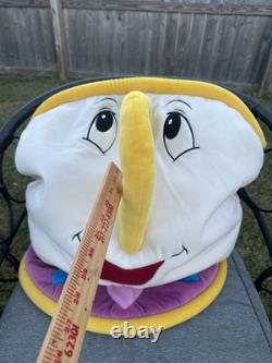 Vintage Rare Disney Store miss Potts Chip Tea Cup beauty And The Beast Costume