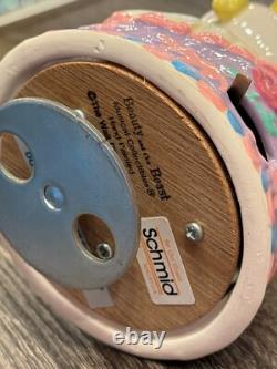 Vintage Schmid Disney Beauty and The Beast Mrs. Potts and Chip Music Box