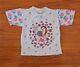 Vintage Single Stitch Disney Beauty And The Beast Belle All Over Print Tee 5/6