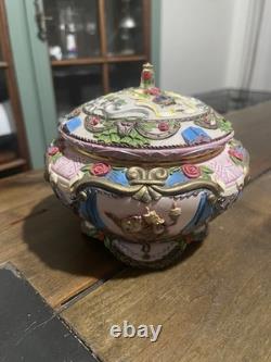 Vintage Walt Disney Beauty And The Beast Music Box