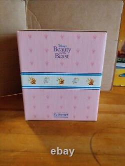 Vintage Walt Disney Beauty And The Beast Music Box by Schmid Dancing Belle Theme