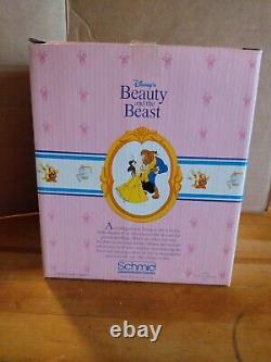 Vintage Walt Disney Beauty And The Beast Music Box by Schmid Dancing Belle Theme