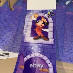 Vintage Walt Disney Tinker Bell Beauty & Beast Castle Cardboard Movie Standee