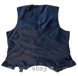 Vintage Walt Disney World Cast Member Costume Vest Beauty & Beast Enchanted Rose