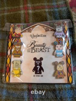 Vinylmation Beauty And The Beast Pin Set Disney Pin Collector 2013