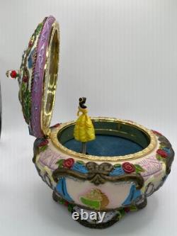Vtg 1991 Disney Beauty & the Beast Music Box Works