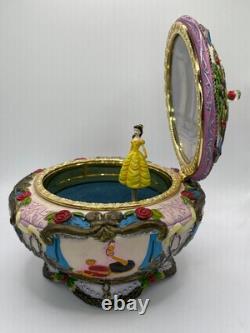 Vtg 1991 Disney Beauty & the Beast Music Box Works